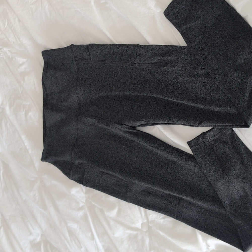 Charcoal High-Waisted Leggings